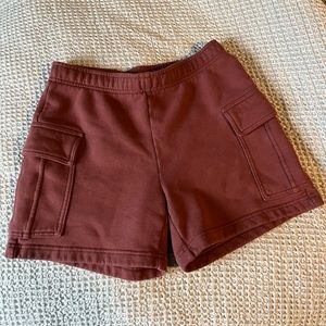 TNA COZY FLEECE MEGA CARGO SHORTS